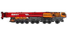 รถเครนซานี่ SAC 6000