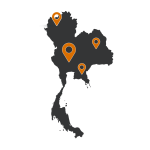 ศูนย์บริการครอบคลุมทั่วประเทศ